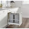 Rev-A-Shelf Aluminum, Silver, 14.77 in W, 19.02 in H, 22.13 in D, 22.09 in L, Silver 5349-18DM-217 - alternate 4